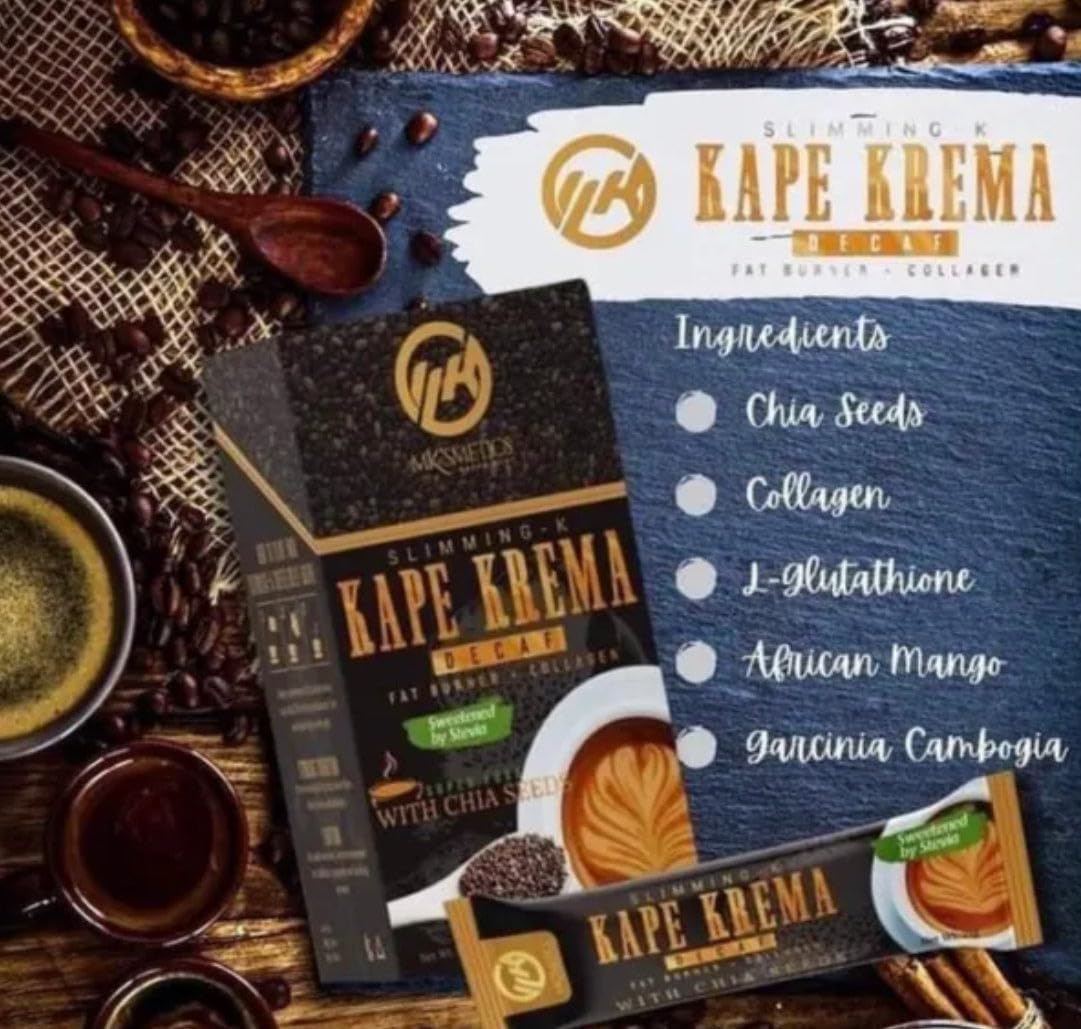 Amazon.com: Madam Kilay JUMBO KAPE KREMA Decaf Coffee (30 Sachets